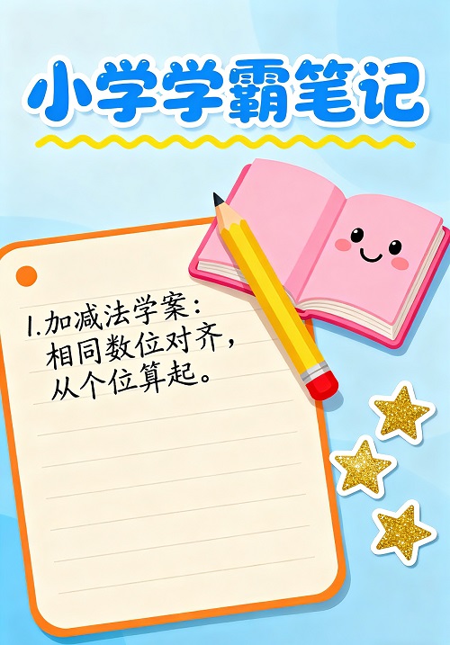 小学学霸笔记